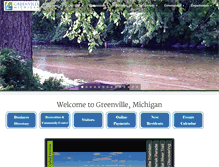 Tablet Screenshot of greenvillemi.org